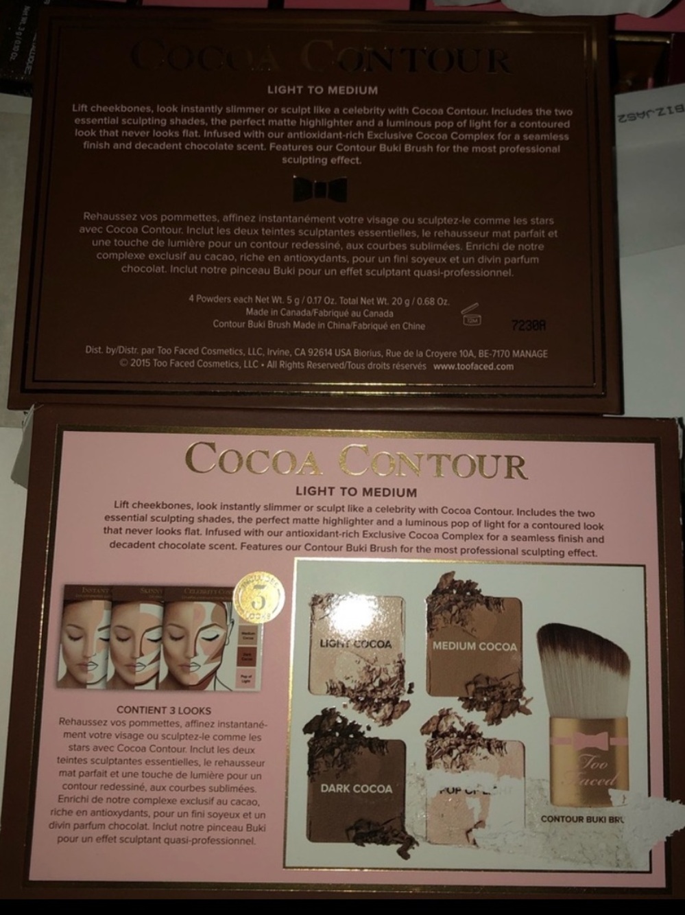 Too Faced Cocoa Contour Face Kit - Picture 8 of 8